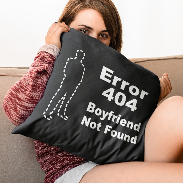 Geek Verabred Spaß - Fehler 404 Boyfriend wurde ni Kissen (Von Creator hochgeladen)