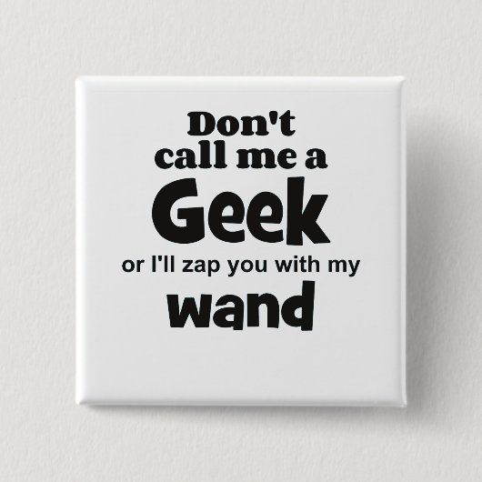 Geek wand bf button (Vorderseite)