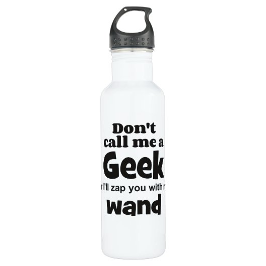 Geek wand bf trinkflasche (Vorderseite)