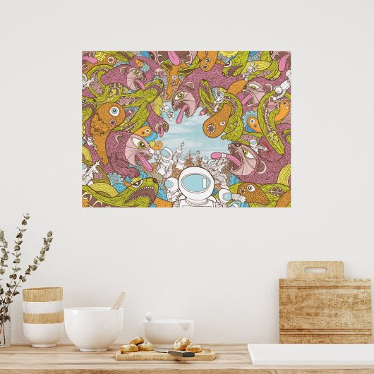 Geekadelic Poster (Küche)