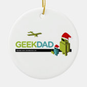 GeekDad Verzierung Keramik Ornament (Vorne)