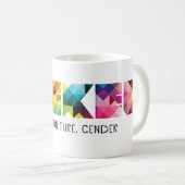 GEEKED Zeitschrift-Tasse Kaffeetasse (VorderseiteRechts)