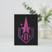 Geekerella Starfield-Logo Postkarte (Stehend Vorderseite)
