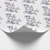 GeekGirlsRock Geschenkpapier (Ecke)