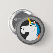 Geekicorn Button (Vorne & Hinten)