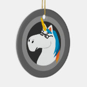 Geekicorn Keramik Ornament (Rechts)
