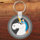 Geekicorn Schlüsselanhänger (Vorderseite)