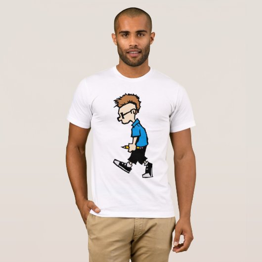 GeekPunk großer Logo-T - Shirt (Vorne ganz)