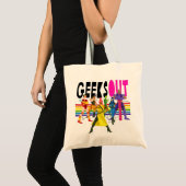 Geeks-HERAUS Taschen-Tasche Tragetasche (Vorderseite (Produkt))