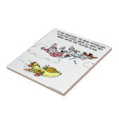 Geeks Oove Fruited Flugzeug Funny Fliese (Seite)