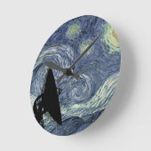 Geeky Astronomy Clock Runde Wanduhr (Winkel)