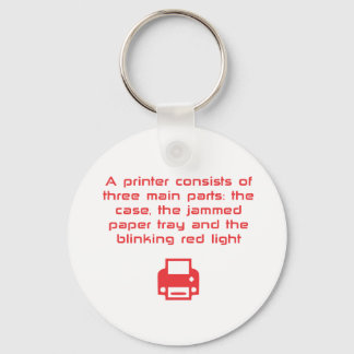 Geeky Drucker Witz Schlüsselanhänger