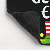 Geeky Elf Family Matching Group Christmas Geek Mousepad (Ecke)