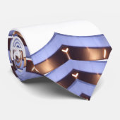 Geeky futuristischer ScifiCyborg CricketDiane Krawatte (Gerollt)