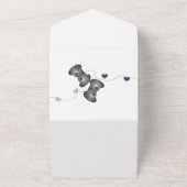 Geeky Gamers All in One Wedite Einladung | LILA (Außenbereich)