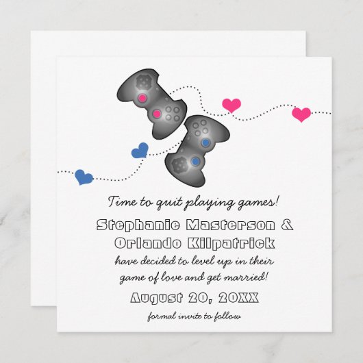 Geeky Gamers Ankündigung Datum freihalten (Vorne/Hinten)