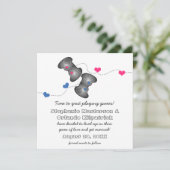 Geeky Gamers Ankündigung Datum freihalten (Stehend Vorderseite)