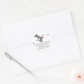 Geeky Gamers Save the Date Stickers (Umschlag)