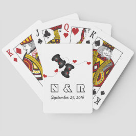 Geeky Gamers Wedding Cards Dark Spielkarten
