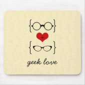 Geeky Glasses Mousepad (Vorne)