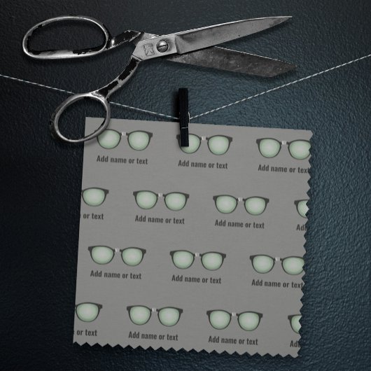 Geeky Glasses / Nerd Spektakel eigene Texte in bel Stoff