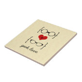 Geeky Glasses Tile Fliese (Seite)