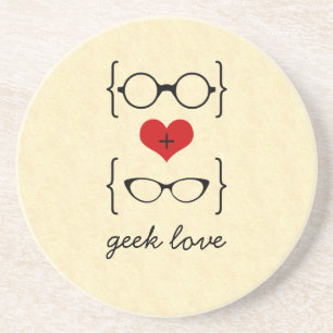 Geeky Glasses Untersetzer
