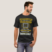 Geeky IT Computer Nerd Informatikkenntnisse T-Shirt (Vorne ganz)