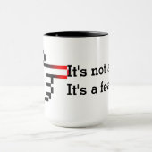 Geeky Kaffee-Tasse | ist es nicht eine Wanze, die Tasse (Zentrum)