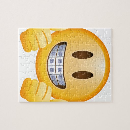 Geeky Klammern Emoji Puzzle (Horizontal)