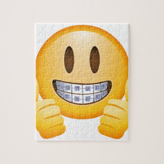 Geeky Klammern Emoji Puzzle (Vertikal)
