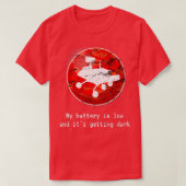 Geeky Letzte Gelegenheit Nachricht Mars Rover Robo T-Shirt (Design vorne)