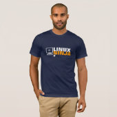 Geeky Linux Ninja T - Shirt (Vorne ganz)
