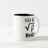 Geeky Math Lehrer Sie Mad Bro Meme Square Root Zweifarbige Tasse (VorderseiteRechts)