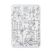 Geeky Mathe-Mathematik Badematte (Vorderseite Vertikal)