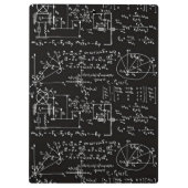 Geeky Mathe-Mathematik personalisiert Klemmbrett (Rückseite)
