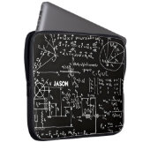 Geeky Mathe-Mathematik personalisiert Laptopschutzhülle (Vorne Rechts)