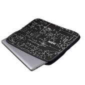 Geeky Mathe-Mathematik personalisiert Laptopschutzhülle (Vorne Knopf)