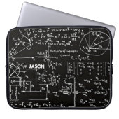 Geeky Mathe-Mathematik personalisiert Laptopschutzhülle (Vorderseite)
