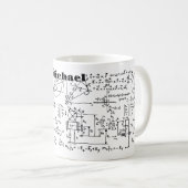 Geeky Mathematik Personalisiert Kaffeetasse (VorderseiteRechts)