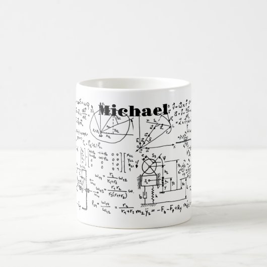 Geeky Mathematik Personalisiert Kaffeetasse (Mittel)