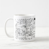 Geeky Mathematik Personalisiert Kaffeetasse (Links)