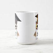 Geeky Owl mit Grad Cap-Klasse Abschluss Tasse (Mittel)