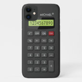 Geeky-Rechner-Muster Personalisiert Case-Mate iPhone Hülle (Rückseite)