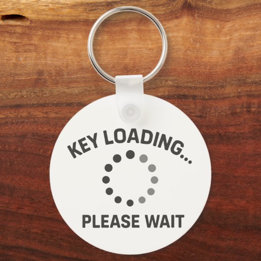 Geeky Schlüsselanhänger - "Schlüsselbeladung.. Bit (Vorderseite)