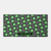 Geeky Spectacles - Binary Code für Brillen Schreibtischunterlage (Vorderseite)