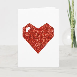 Geeky-Valentinstag Feiertagskarte