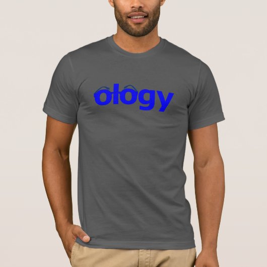 Geeky Wissenschafts-T - Shirt Ology (Vorderseite)