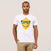 Geeky Zitronen-Kopf T-Shirt (Vorne ganz)