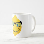 Geeky Zitronen-Kopf-Tasse Kaffeetasse (VorderseiteRechts)